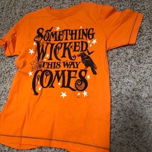 Boys Peek S (6-7) t shirt orange